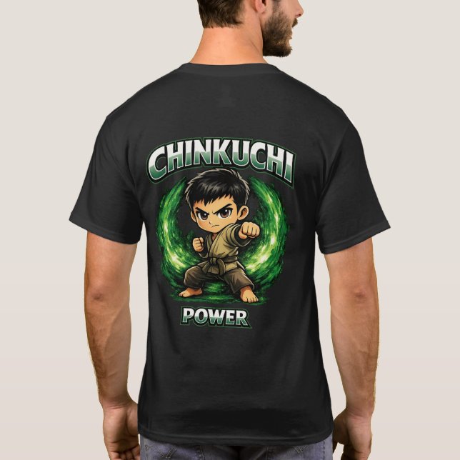 Camiseta Chibi Dojo Chinkuchi Power (Verso)