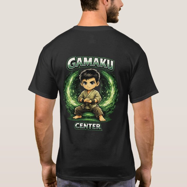 Camiseta Chibi Dojo Gamaku Center (Verso)