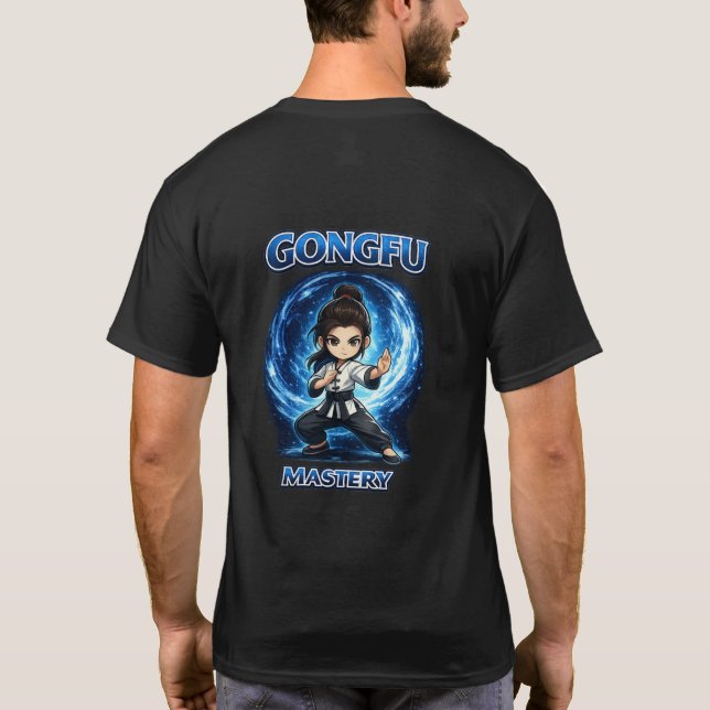 Camiseta Chibi Dojo Gongfu Mastery (Verso)