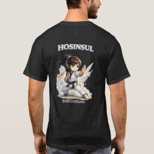 Camiseta Chibi Dojo Hosinsul Autodefesa