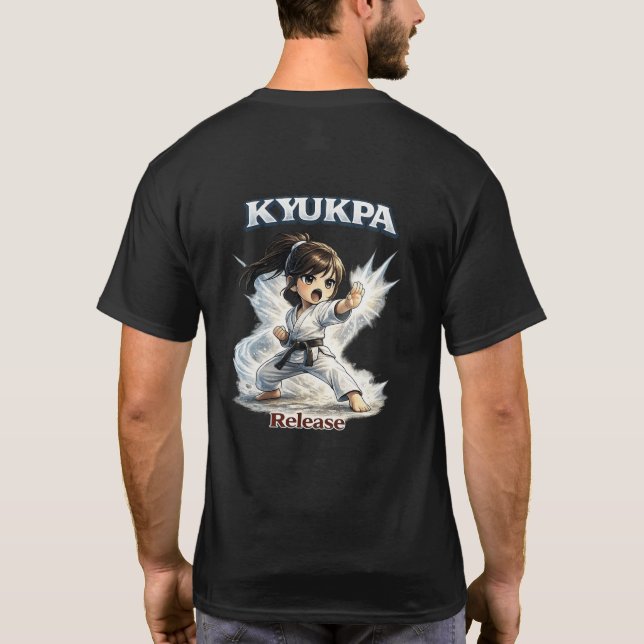 Camiseta Chibi Dojo Kihap Lançamento (Verso)