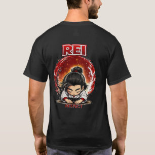 Camiseta Chibi Dojo Rei Respeito
