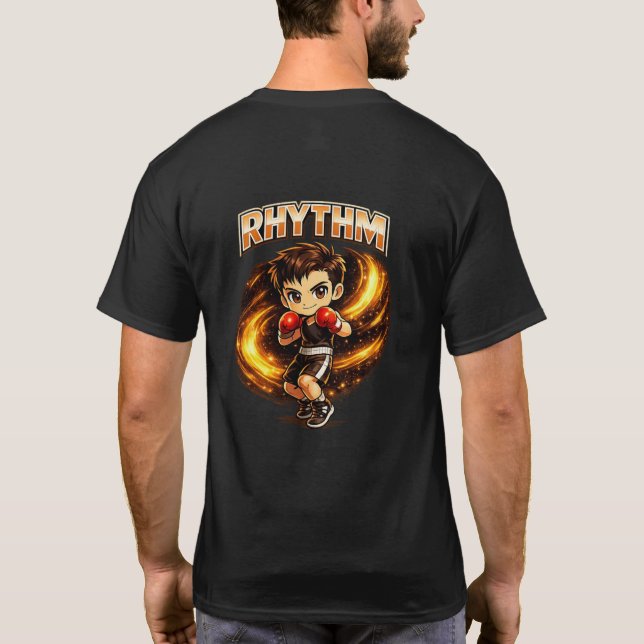 Camiseta Chibi Dojo Rhythm Boxing (Verso)