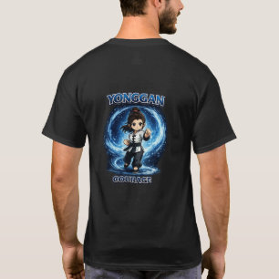 Camiseta Chibi Dojo Yonggan Coragem