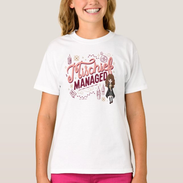 Camiseta Chibi Hermione "Mal Gerido" (Frente)