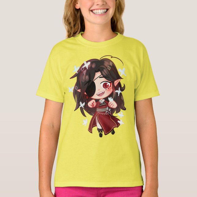 Camiseta Chibi Hua Cheng Tgcf (Frente)