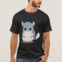 Chibi Kawaii Chinchilla Animal Rodent Selvagem