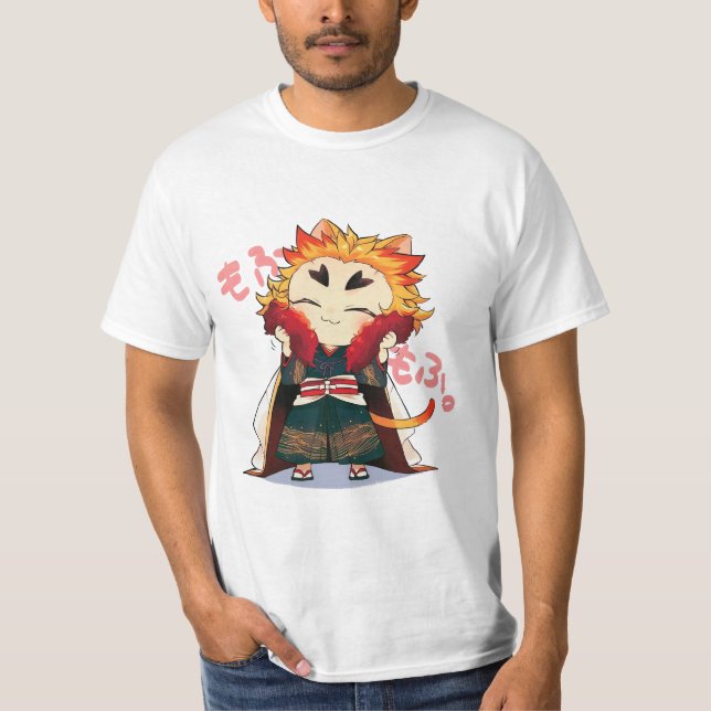 Camiseta Chibi kyojuro rengoku legal (Frente)