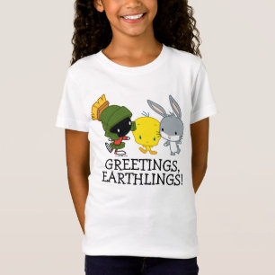 Camiseta Chibi MARVIN THE MARTIAN™, TWEETY™ & INSETOS BUNNY