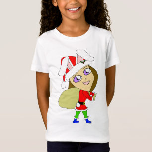 Camiseta chibi menina coelho