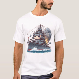 Camiseta Chibi Mighty Tirpitz