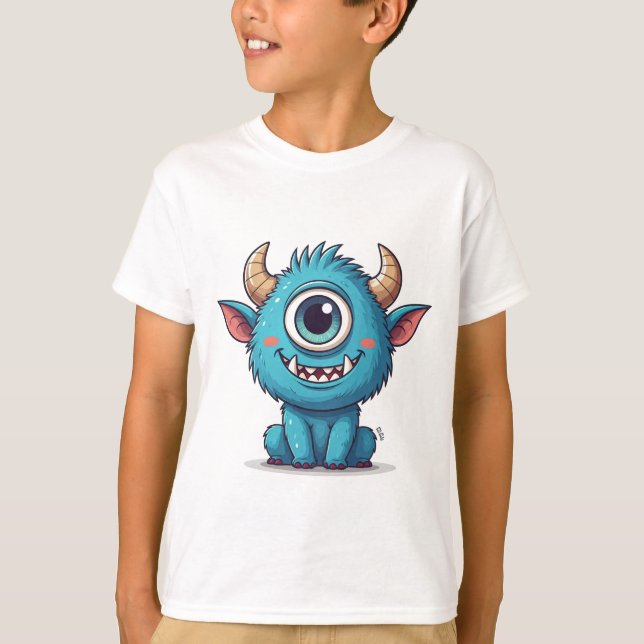 Camiseta Chibi Monster (Frente)