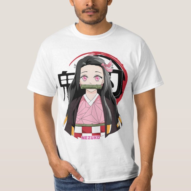 Camiseta Chibi nezuko kamado (Frente)