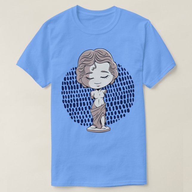 Camiseta Chibi Style Venus de Milo (Frente do Design)