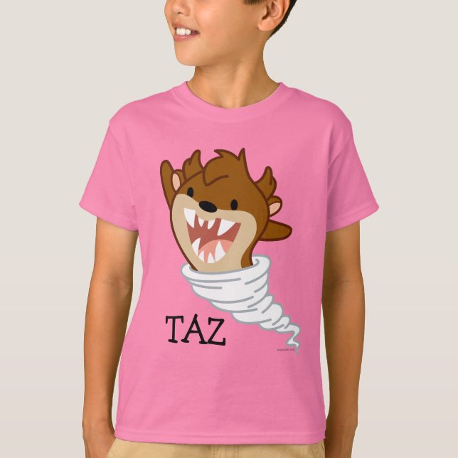 Camiseta Chibi Tornado TAZ™ (Frente)