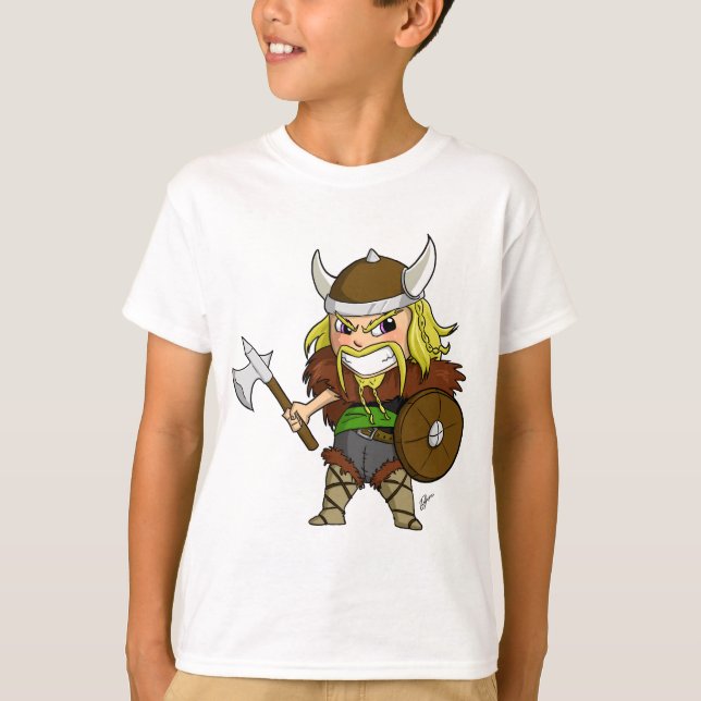 Camiseta Chibi Viking (Frente)