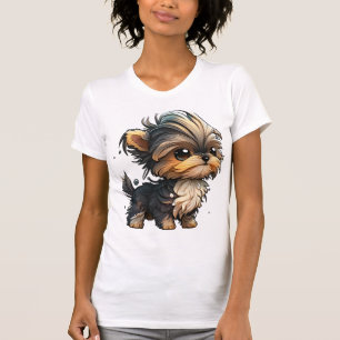 Camiseta Chibi Yorkshire Terrier