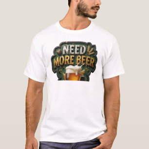 Camiseta Chic PRECISO MAIS CERVEJA Design