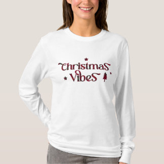 Camiseta Chic Retro: Víblias de Natal no Tartan Tradicional