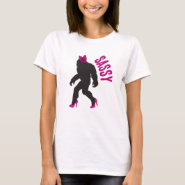 Camiseta Chic Sasquatch (Pé Grande)