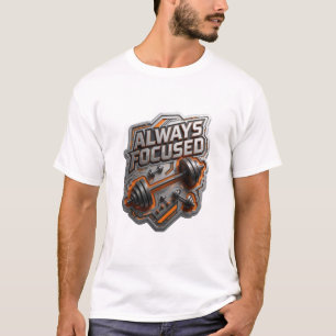 Camiseta Chic Silver SEMPRE FOCADO Statement