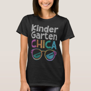 Camiseta Chica de Jardim de Infância de Volta à Escola Alun