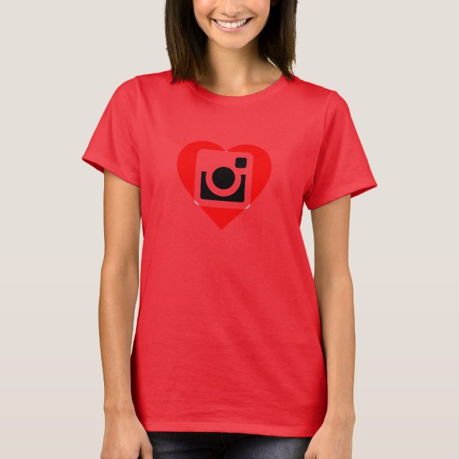 Camiseta chica Instagram Lover (Frente)