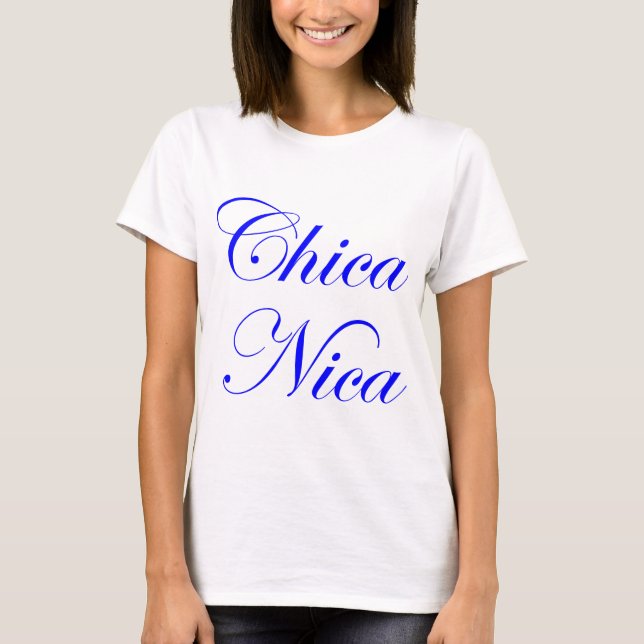Camiseta Chica Nica (Frente)