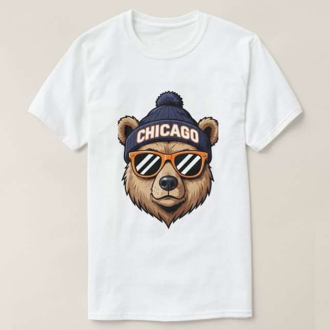 Camiseta Chicago. (Frente do Design)