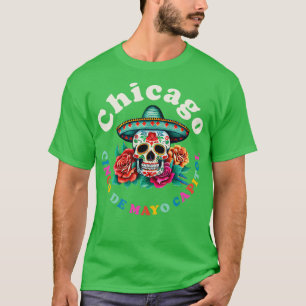 Camiseta Chicago 2023 Sugar Skull Illinois