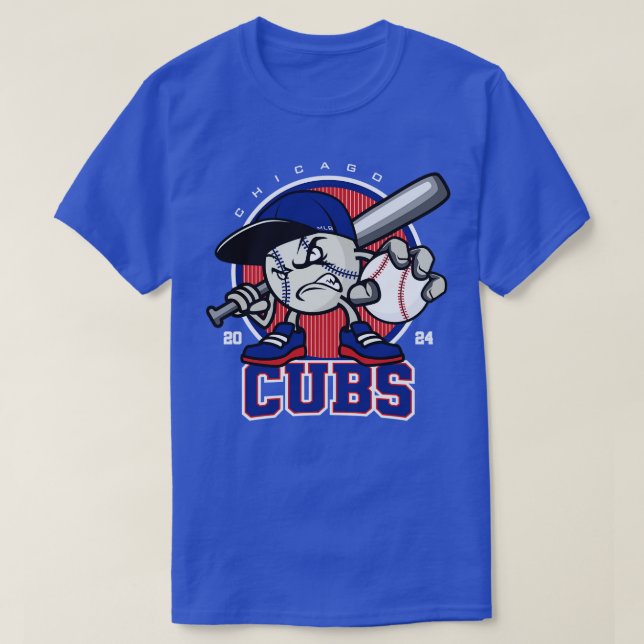 Camiseta Chicago Baseball 2024 1 (Frente do Design)