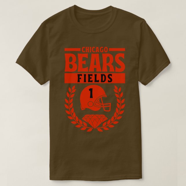 Camiseta Chicago Bears Fields 1 American (Frente do Design)