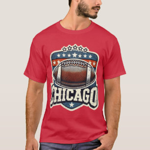 Camiseta Chicago Bears Futebol Americano Retro Tamanho Gran