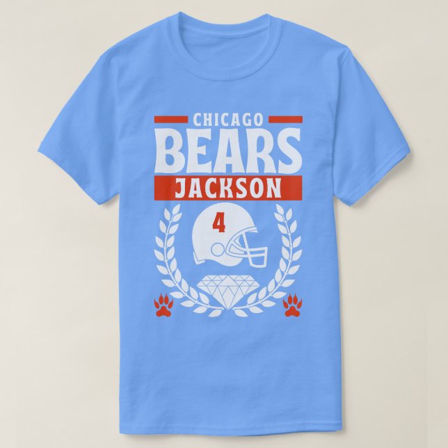 Camiseta Chicago Bears Jackson 4 Edition (Frente do Design)