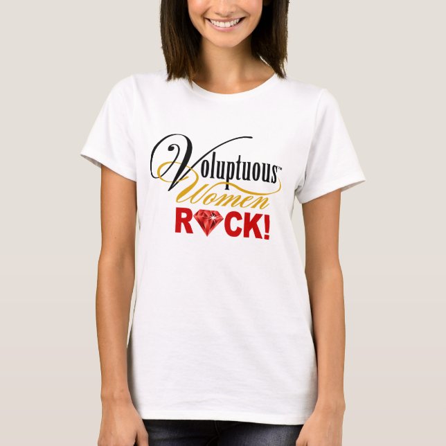 Camiseta CHICAGO BLING - "rocha das mulheres voluptuosos! " (Frente)