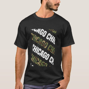 Camiseta Chicago Camo - Camouflage Verde