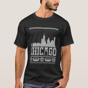 Camiseta Chicago City Hotdog Lover Ugly Natal Férias P