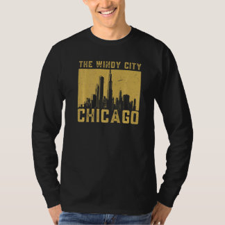 Camiseta Chicago City The Windy City Chicago