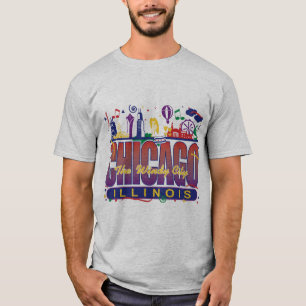 Camiseta Chicago Confetti