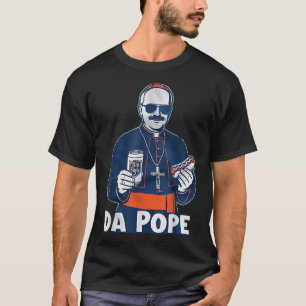 Camiseta Chicago Da Pope Engraçado Humor Católico