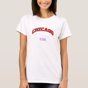 Camiseta Chicago EUA T-Shirt