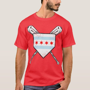 Camiseta Chicago Flag Baseball Home Play Sports
