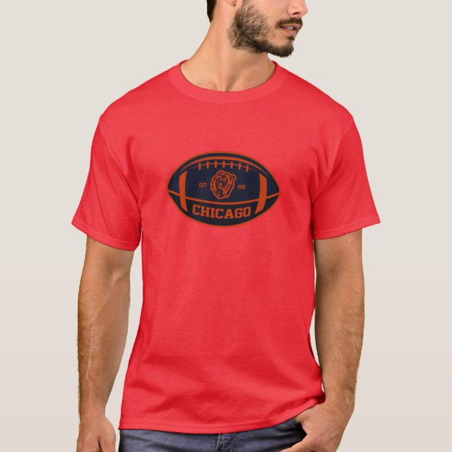 Camiseta Chicago Football Legacy Ball gift (Frente)