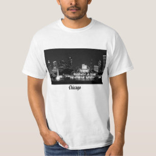 Camiseta Chicago Grant Park Tons de Cinza