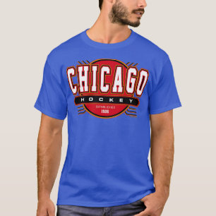 Camiseta Chicago Hockey Retro Vintage Blackhawks Inspirou 9