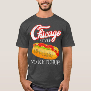 Camiseta Chicago Hot Dog Summer Style 4 De Julho Sem Presen