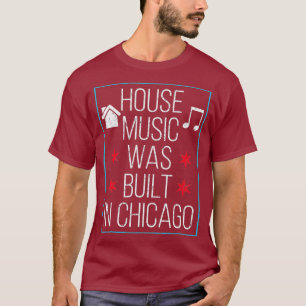 Camiseta Chicago House Music Na moda Distante DJ Disco