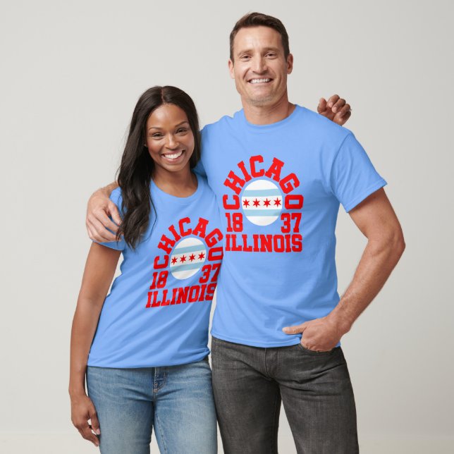 Camiseta Chicago,Illinois (Unissex)