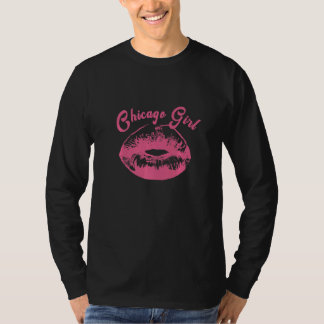 Camiseta Chicago Illinois Girl