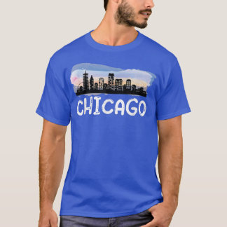 Camiseta Chicago Illinois Home State Chicago Cidade Centro